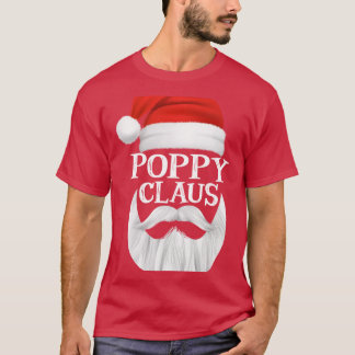 Poppy Claus Tomte Familj Matchande Jul Pyjamas T Shirt