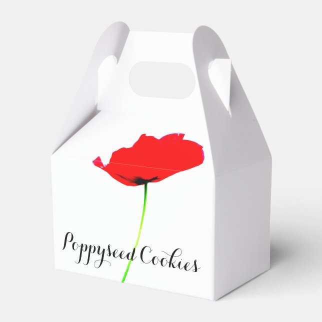POPPY Collection 01 Poppyseed-cookies favoritruta Presentaskar (Framsidan Sidan)