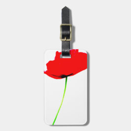 POPPY Collection 1 Mors dag-resggage-tagg Bagagebricka