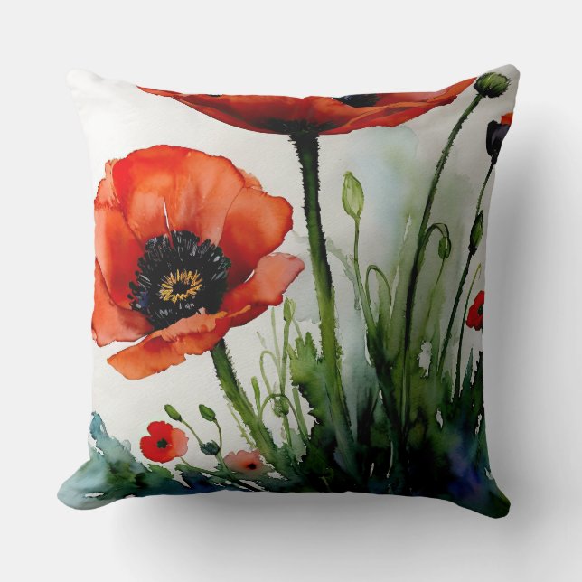 Poppy Dreams Kudde (Framsida)