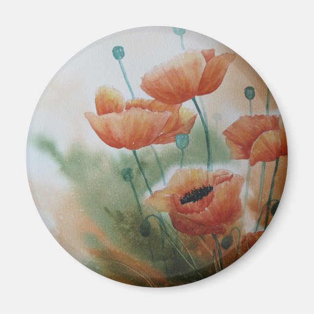 Poppy Dreams Magnet (Framsidan)
