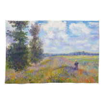 Poppy Fält, Argenteuil, 1875 Claude Monet