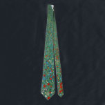 Poppy Fält av Gustav Klimt, Vintage Art nouveau Slips<br><div class="desc">Nu tillgänglig! Dubblan står vid utskriften! Två gånger så trevligt! Poppy Fält (1907) av Gustav Klimt är en vintage Viktorian Era bra konst symbolism blommigt liggande målning. En naturscen med en stor skugga med blommande röda vallmoblommor. Det är vår och poppies och frukts träd är i blomning. Om konstnären: Gustav...</div>
