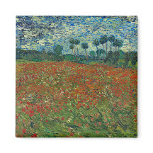 Poppy Fält av Vincent Van Gogh