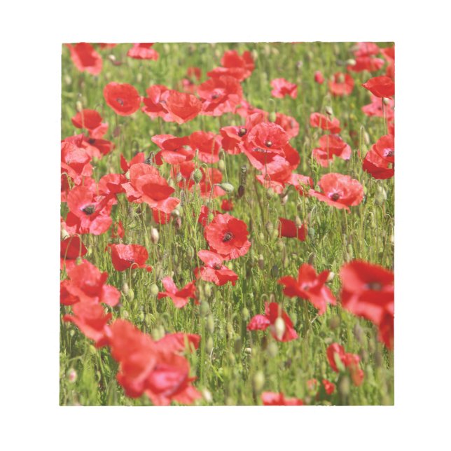 Poppy fält - häpnadsväckande! anteckningsblock (Framsida)