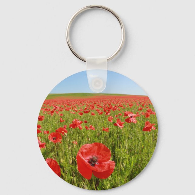 Poppy fält - häpnadsväckande! nyckelring (Framsida)