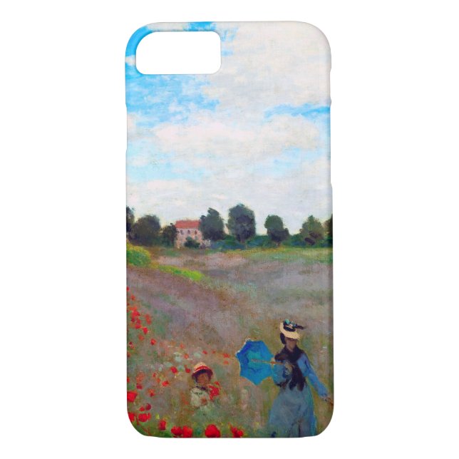 Poppy Fält, Monet Case-Mate iPhone Skal (Baksida)