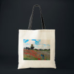 Poppy Fält, Monet Tygkasse<br><div class="desc">Oscar-Claude Monet (14 november 1840-5 december 1926) var en Fransk målare, en av de Fransk Impressionistiska målningarna och den mest konsekventa och skickliga utövaren av rörelsens filosofi att uttrycka sina uppfattningar före naturen, särskilt när det gäller plätering av landskapsbilden i luft. Uttrycket ""Impressionism" härrör från titeln på hans målning Impression,...</div>