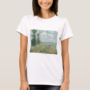 Poppy Fält nära Argentina av Claude Monet T Shirt