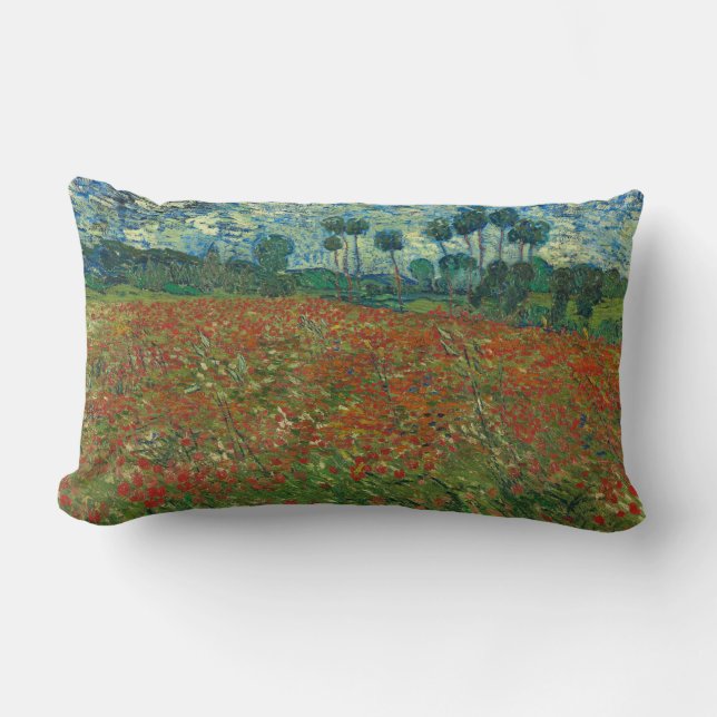 Poppy Fält - Vincent van Gogh Lumbarkudde (Framsida)