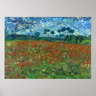 Poppy Fält - Vincent van Gogh Poster
