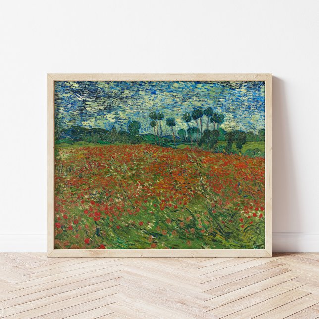 Poppy Fält | Vincent van Gogh Poster (Skapare uppladdad)