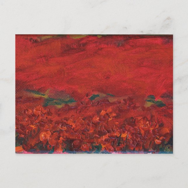 Poppy Fält Vykort (Framsida)