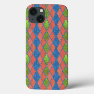 Poppy Färg Faux-patchwork i Pad Case-Mate Fodral