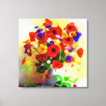 Poppy Flower Arrangemang