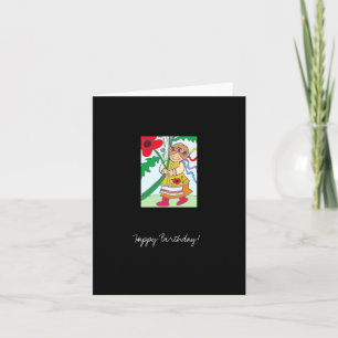 Poppy Girl Grattis på födelsedagen! Kort