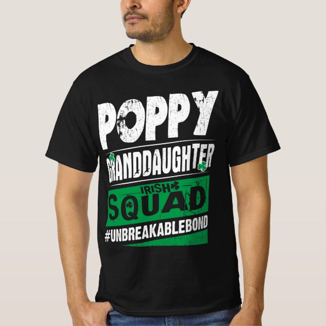 Poppy Granddotter Irish Squad Obrytbar obligation T Shirt (Framsida)