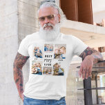 Poppy Grandfather Grandchildren Photo Collage T Shirt<br><div class="desc">Fira Poppy's kärlek med "Poppy Grandfather Photo Collage" T-Shirt. Den här anpassningsbarna innehåller en samling omhuldade foton som fångar speciella ögonblick med sina barnbarn. Den är gjord av mjuk, hållbar väv och erbjuder komfort och stil. Personligens utformning och sjudande utskrift gör det till en tankeväckande gåva till Poppy att stolt...</div>