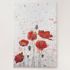 Poppy Guld Jigszle Puzzle Pussel