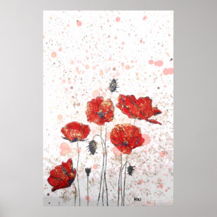 Poppy Guld - Poster