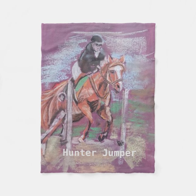 Poppy Jumping Fleece Blanket (Framsidan)