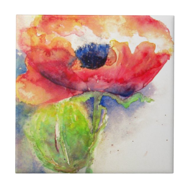 Poppy Kakelplatta (Framsidan)