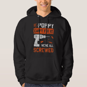 Poppy kan inte laga. Vi är alla sårade Pappa Pappo Hoodie