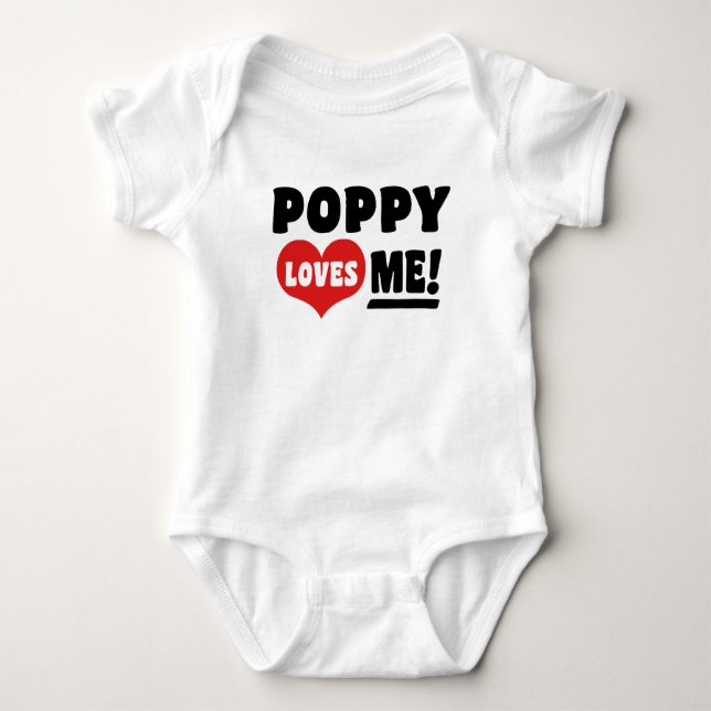 Poppy Kärlek Me T Shirt (Framsida)