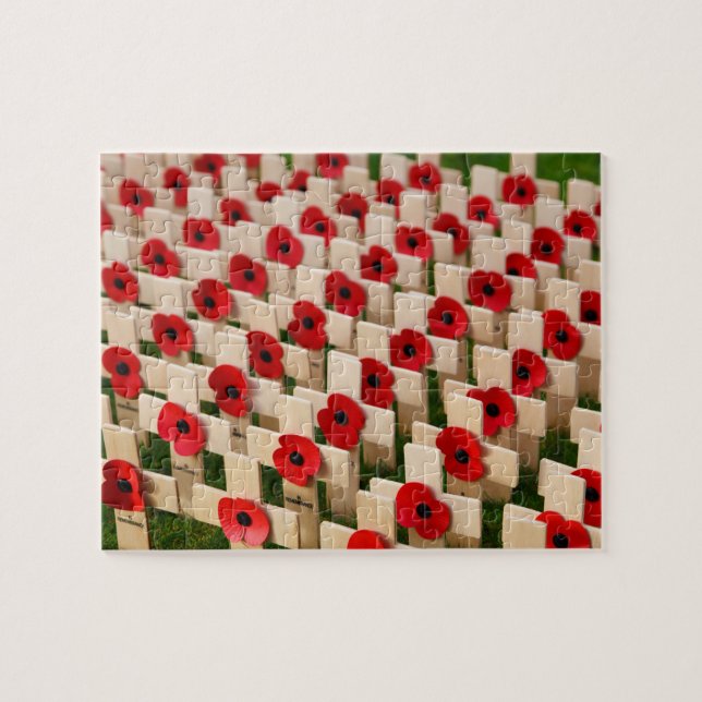 Poppy Krig Memorial Pussel (Horisontell)