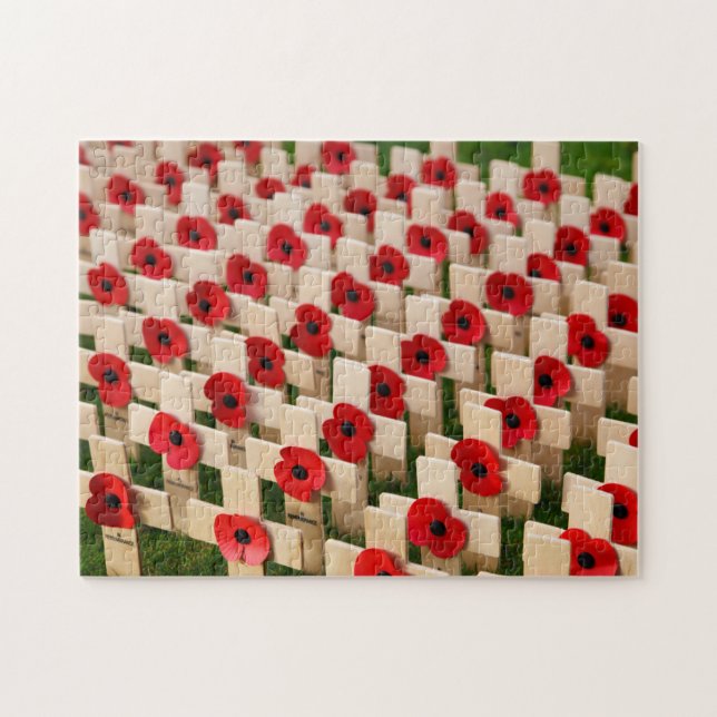 Poppy Krig Memorial Pussel (Horisontell)
