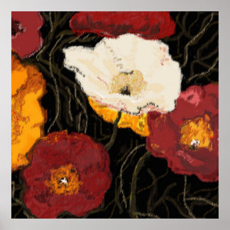 Poppy Large Poster