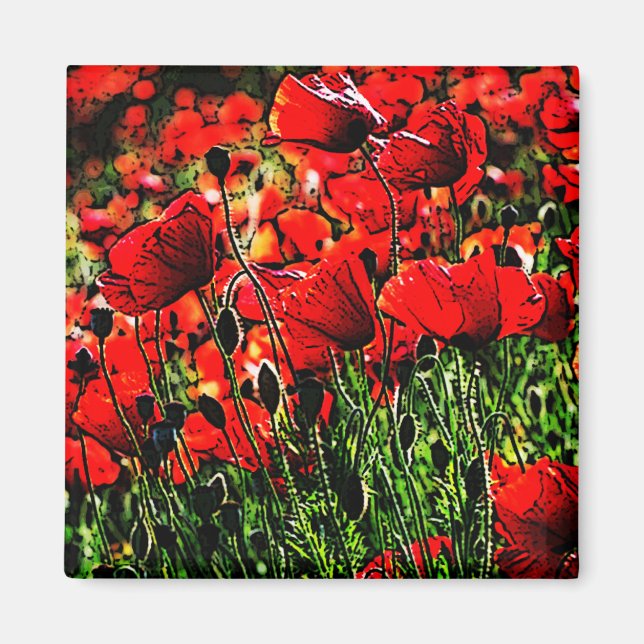 Poppy Magnet (Framsidan)