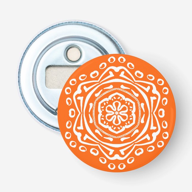 Poppy Mandala Flasköppnare (Framsidan)