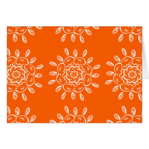 Poppy Mandala Hälsningskort