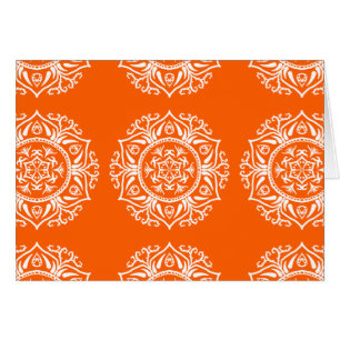 Poppy Mandala Hälsningskort