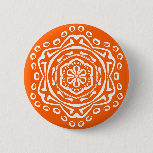 Poppy Mandala Knapp (Framsida)
