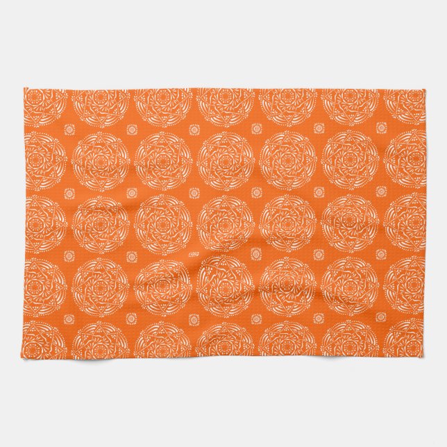 Poppy Mandala Kökshandduk (Horisontell)