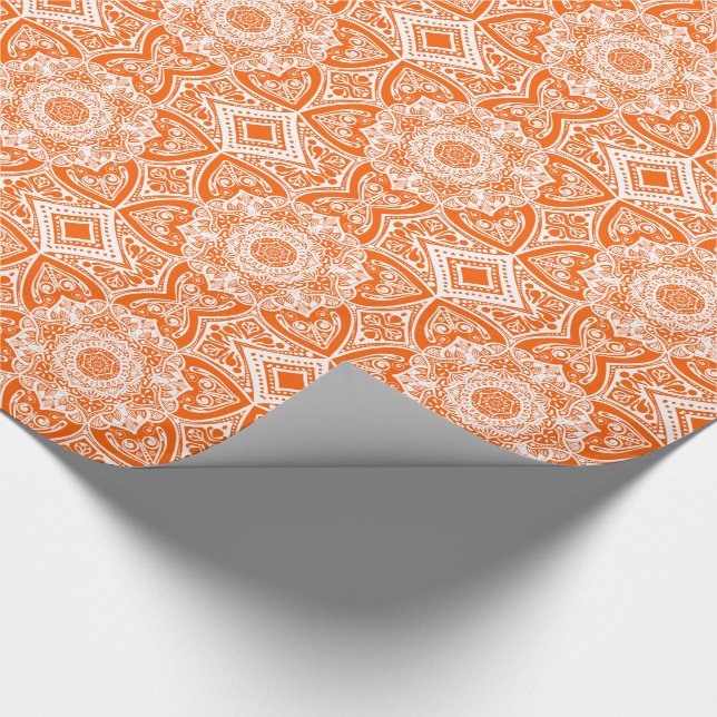 Poppy Mandala Presentpapper (Hörn)