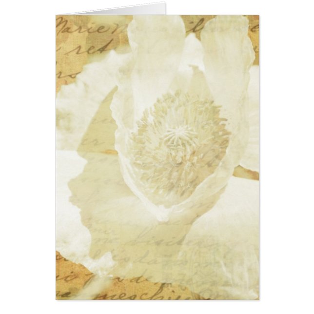 Poppy Marie Hälsningskort (Framsidan)