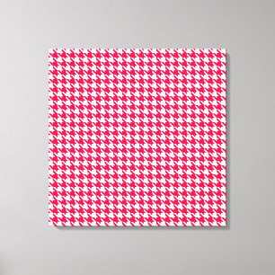 Poppy Modern Houndstooth på Emporiomoffa Canvastryck
