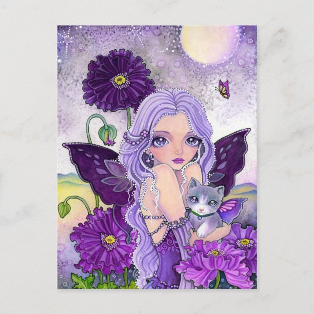 Poppy Night Äventyr - vykort (Framsida)