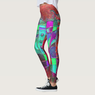 "Poppy Open" av Paul Buică Leggings