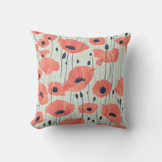 Poppy Paradise Kudde