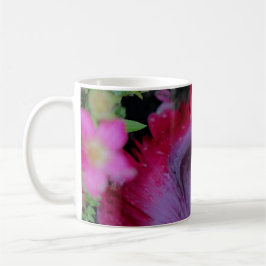 Poppy Petal och Little Rosa Flowers Kaffemugg