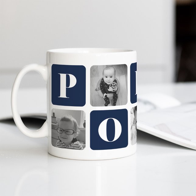 POPPY Photo Collage Kaffemugg (Skapare uppladdad)