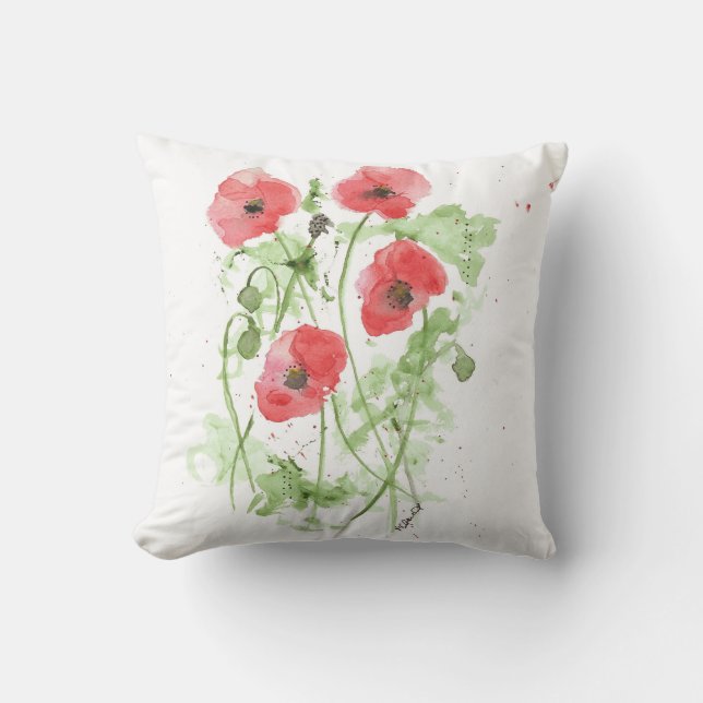 Poppy Pillow Kudde (Framsida)