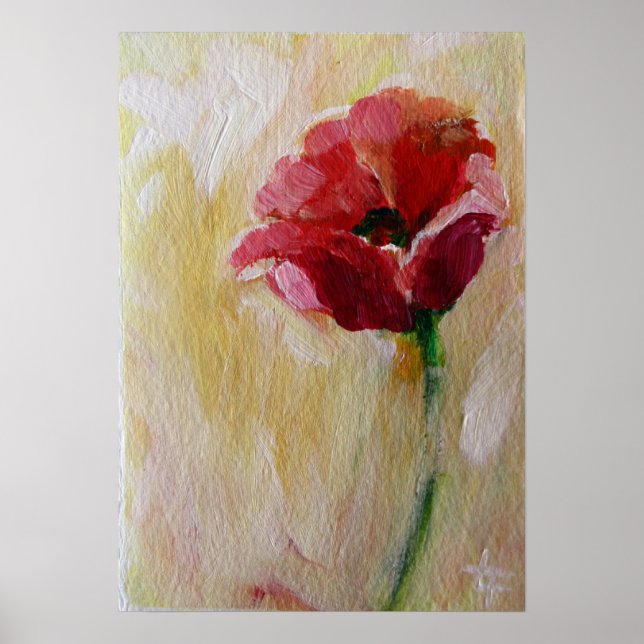 Poppy Print Poster (Framsidan)