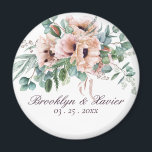 Poppy Radiance Wedding Favor Magnet<br><div class="desc">Snyggt poppies med vattenfärgstryck för accent ro i elegant. Du kan blanda eller matcha koordinerande produkter genom att besöka vårt insamlingsavsnitt. Om du behöver hjälp med placering eller anpassning användor du länken Kontakta den här designern på högernas sida på sidan. (Originalgrafik från ReachDreams.etsy.com).</div>