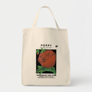 Poppy Seed Packet Label Tygkasse