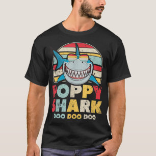 Poppy Shark Shirt, Gift for Poppy T Shirt
